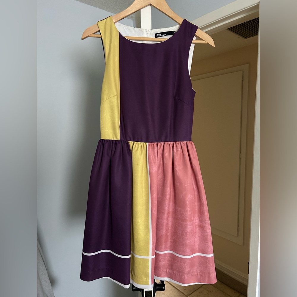 👗 Easter Color Block Dress from Anthropologie